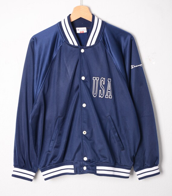 CHAMPION-Tracktop College vintage TG S 