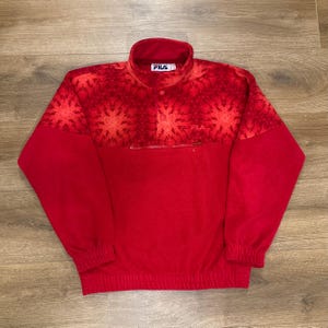 Fila - vintage fleece 90s fleece size 44