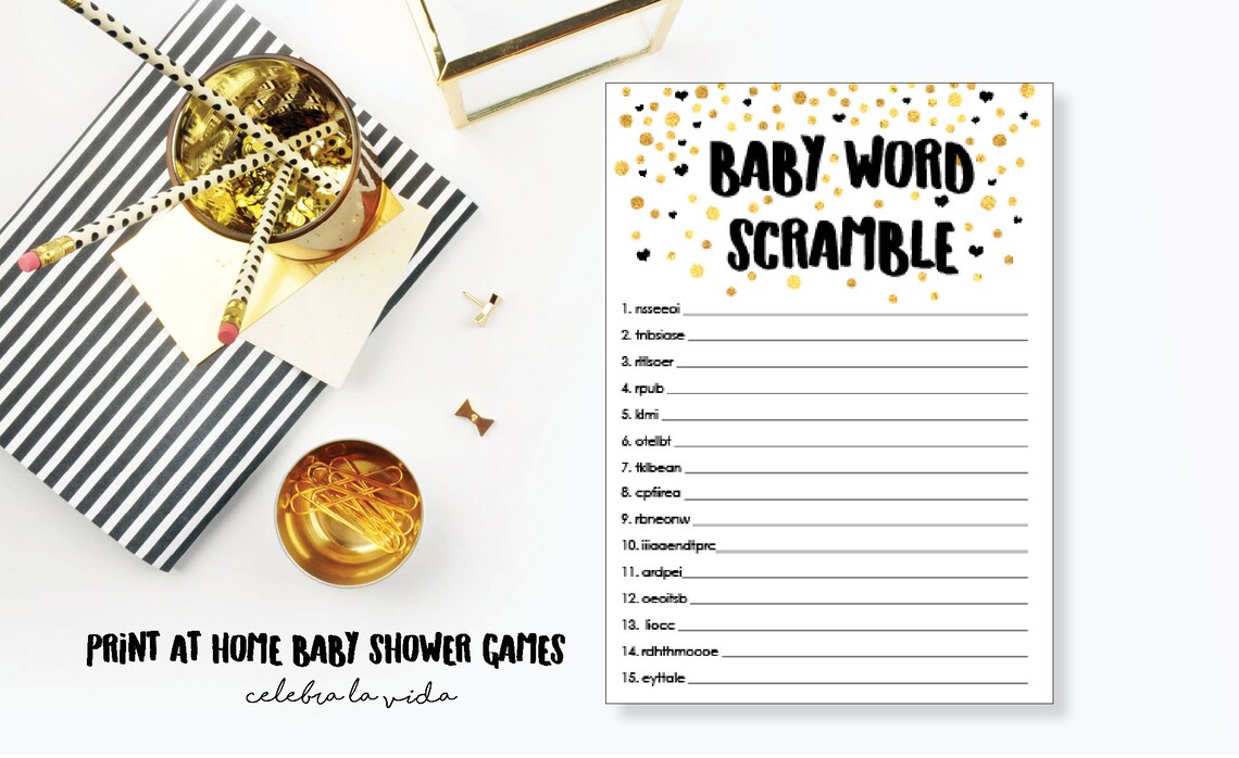 Famous Adoptions. Adoption Baby Shower Game. Instant Download