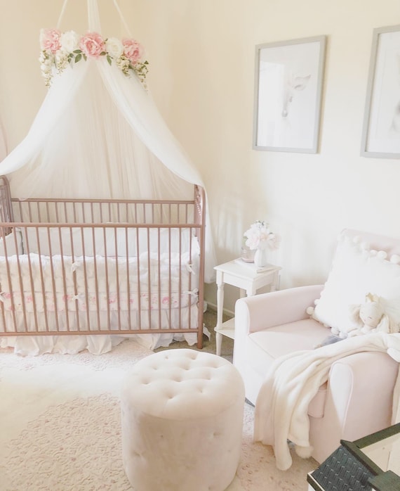 Floral canopy nursery clearance