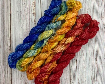 Gradradium Micro Hand-Dyed Yarn Fade Bundle- READY TO SHIP