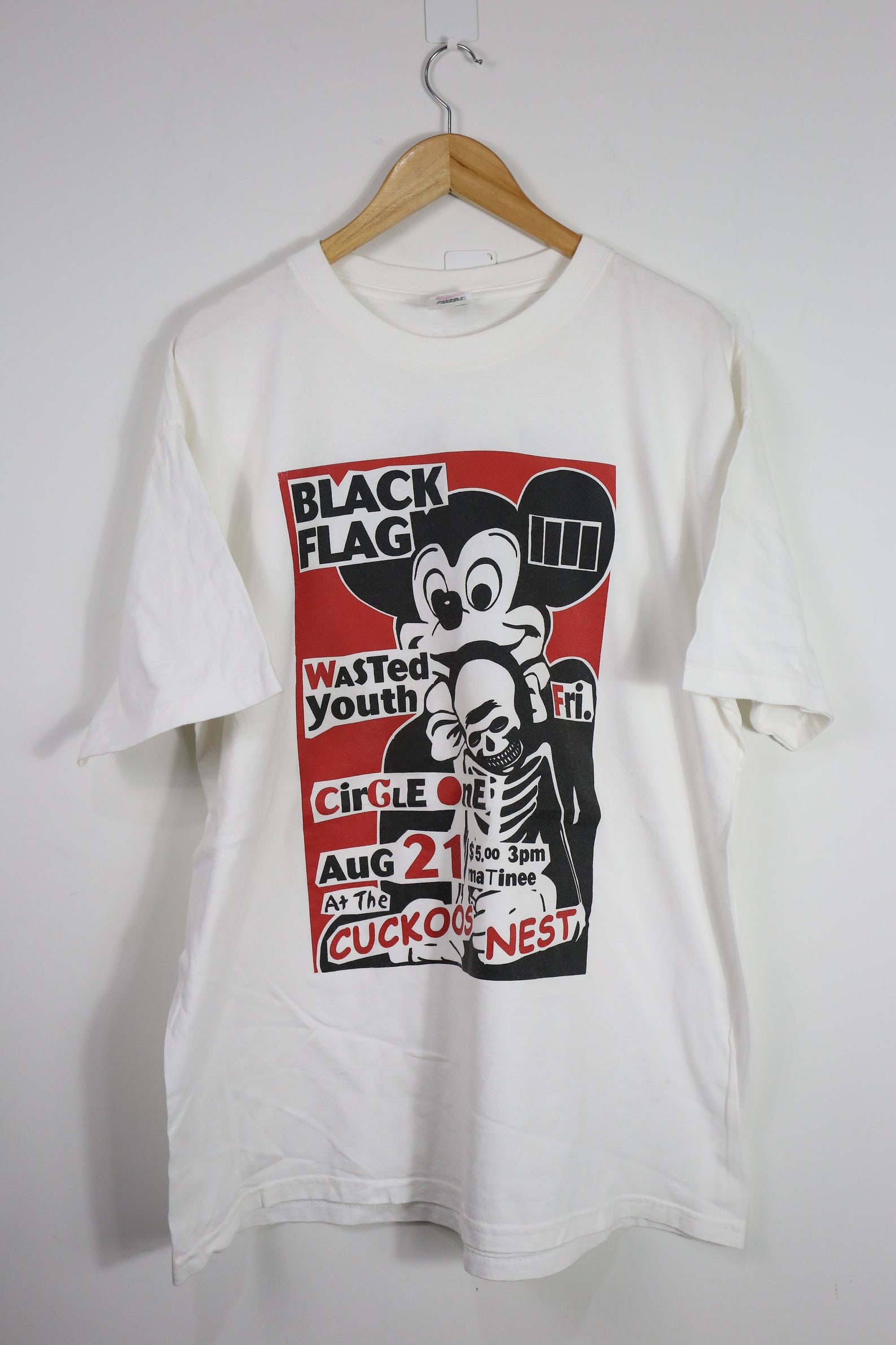 black flag tour shirt