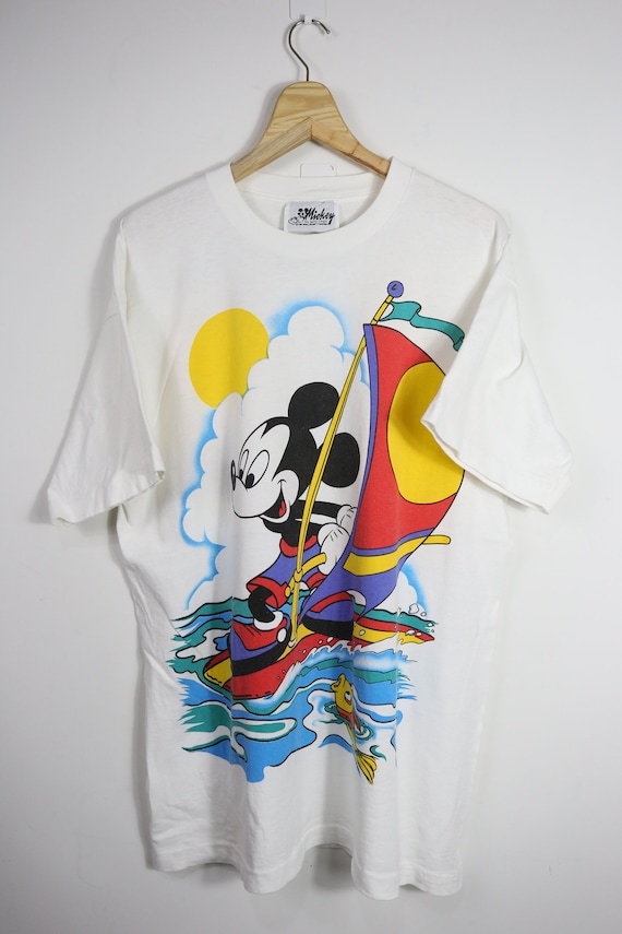 Vintage Mickey mouse Sailing t-shirt