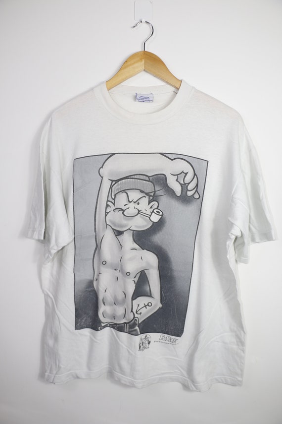 Popeye cartoon parody Janet Jackson t-shirt