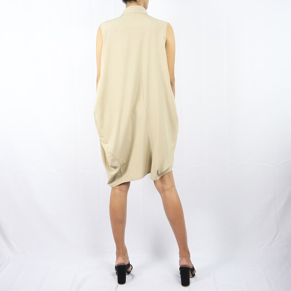 Burberry sleeve less dress
