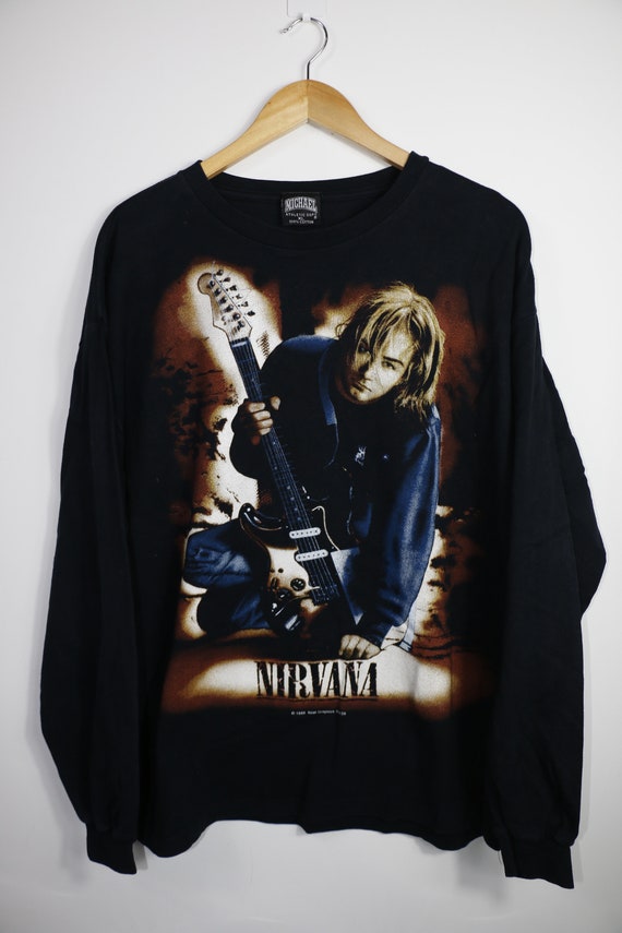 90s bootleg Nirvana band long sleeve t-shirt