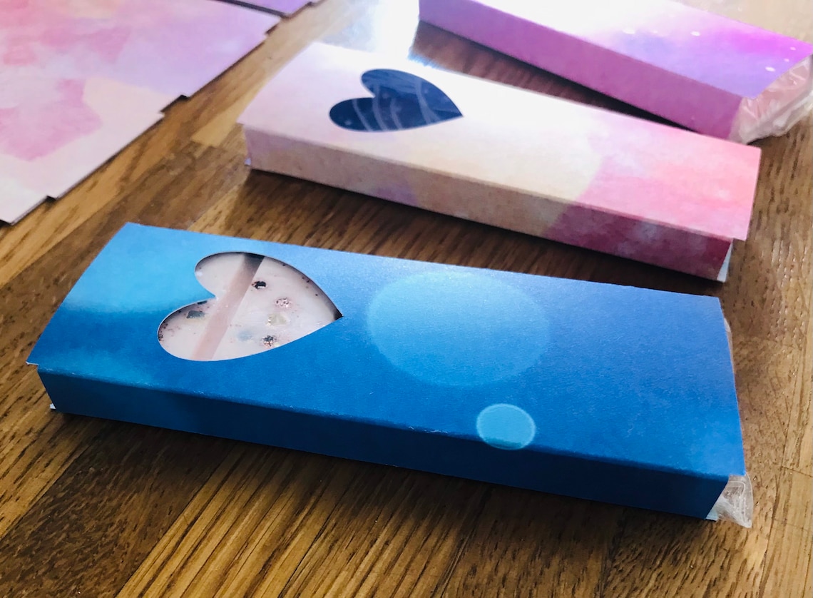 Wax melt snap bar packaging wax melt bar sleeves pack of Etsy