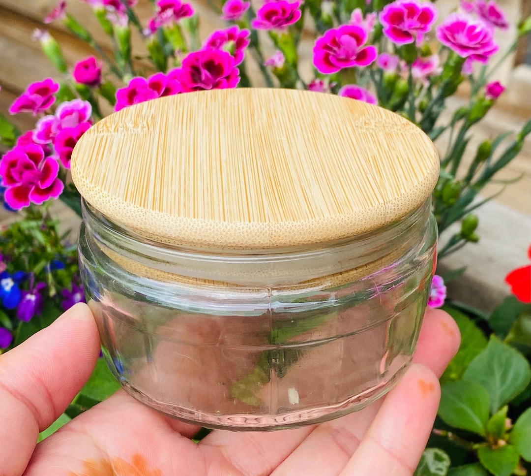 Glass Pot and Lid Gu Dessert Jar Glass Storage Pot Cute Etsy UK