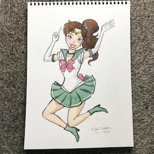 Sailor Jupiter- Sailor Moon Anime Fan Art