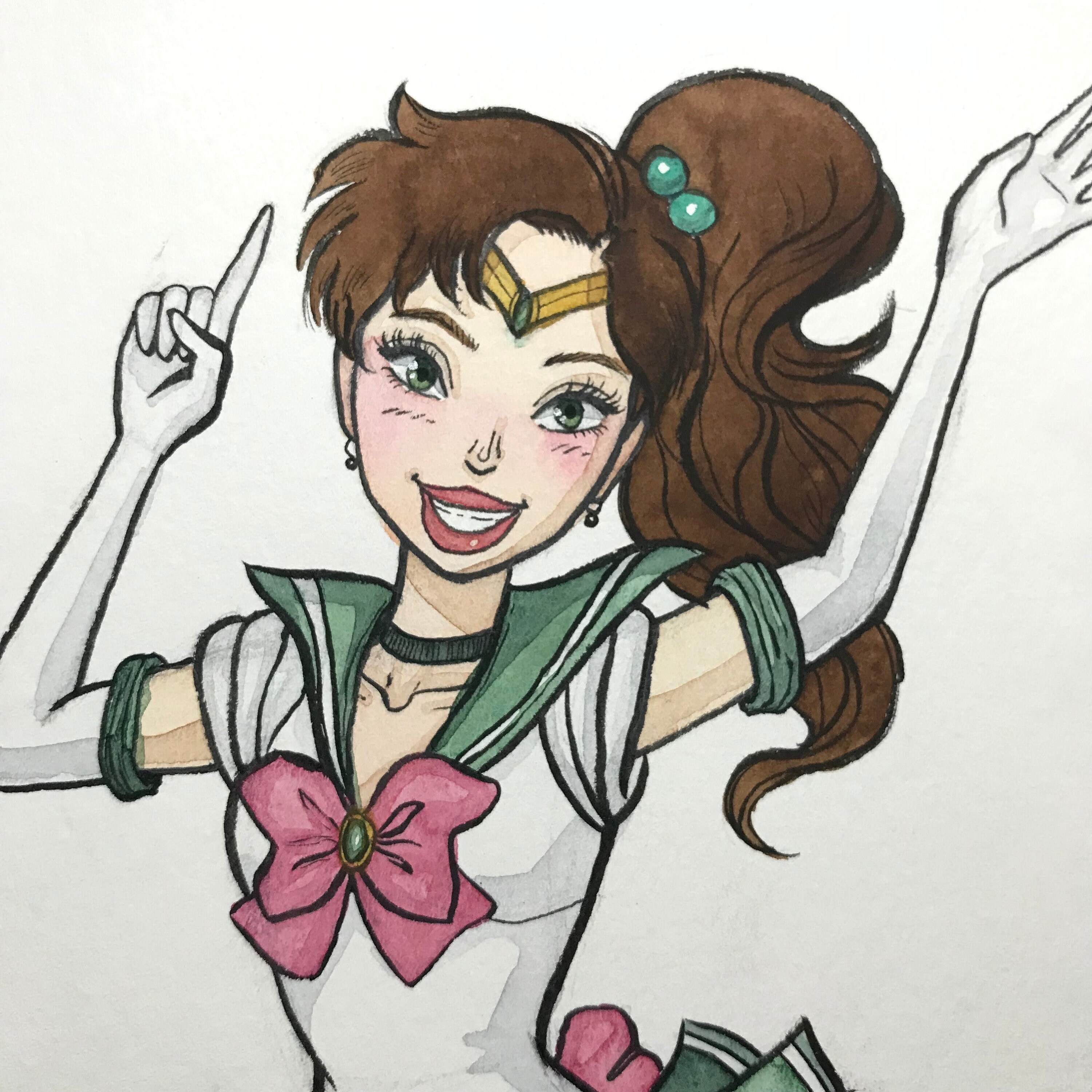 Sailor Jupiter Sailor Moon Anime Fan Art Etsy sailor-jupiter-sailor-moon-anime-fan-art-etsy