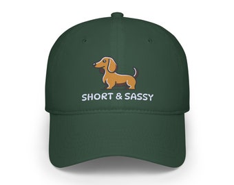 Sassy Dachshund Hat: For the Short and Sassy Doxie Owner - Unique Weiner Dog Mom or Dachshund Lover's Gift