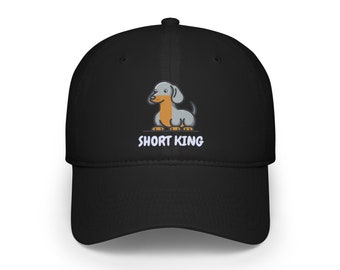 Short King Dachshund Hat A Meme-Inspired Gift for Him - Perfect for Short Boyfriends, Husbands, or any Dachshund Lover
