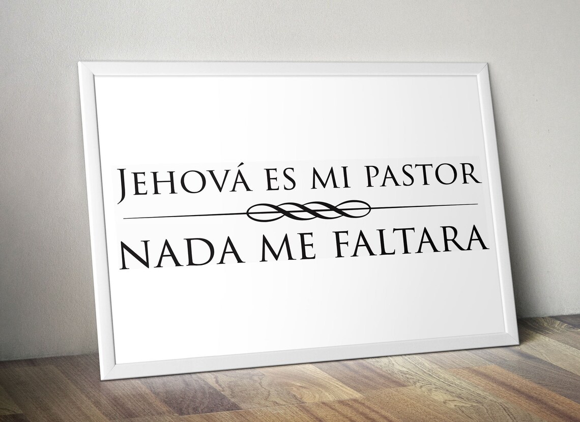 Jehova Es Mi Pastor Nada Me Faltara