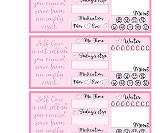 tri fold planner etsy