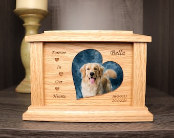 Pet Urns, Pet Ashes, Wood Pet Urn, Custom Pet Urn, Wooden Urn