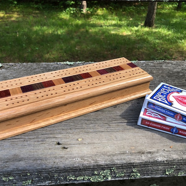 Cribbage Board Table Etsy