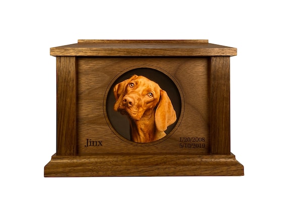 Pet Urns for Dogs Wooden Dog Urns Pet Cremation Box Cat Urn - Etsy