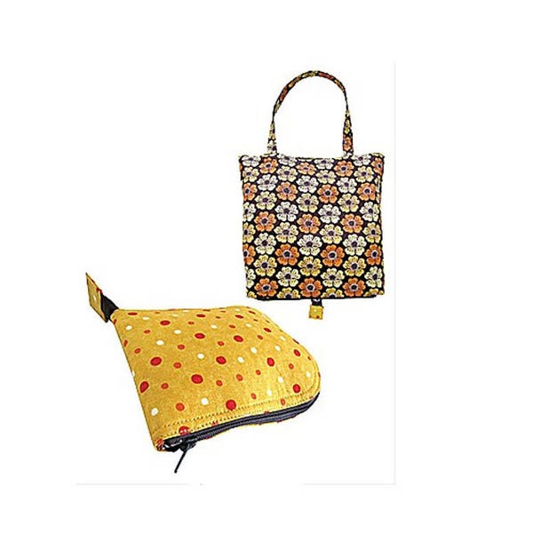 Zip-Away Shopping Bag PDF Pattern