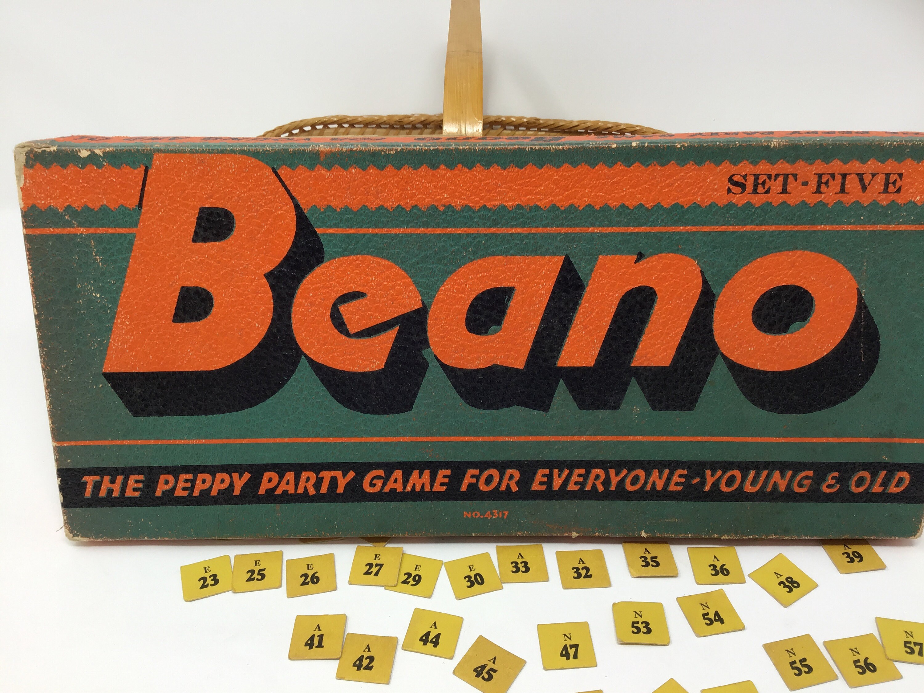 Beano Original Peppy Party Board Game Set Five 1940s Etsy España