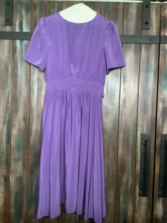Vintage Purple Dress, Caron Petite Chicago