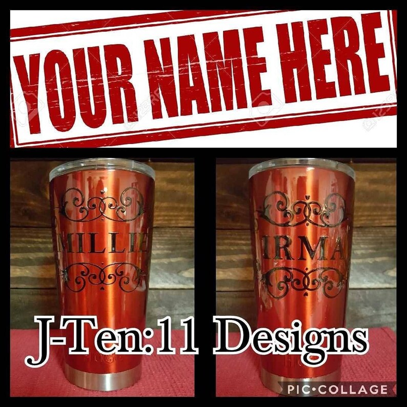 HOGG Tumbler 20 oz. Etsy