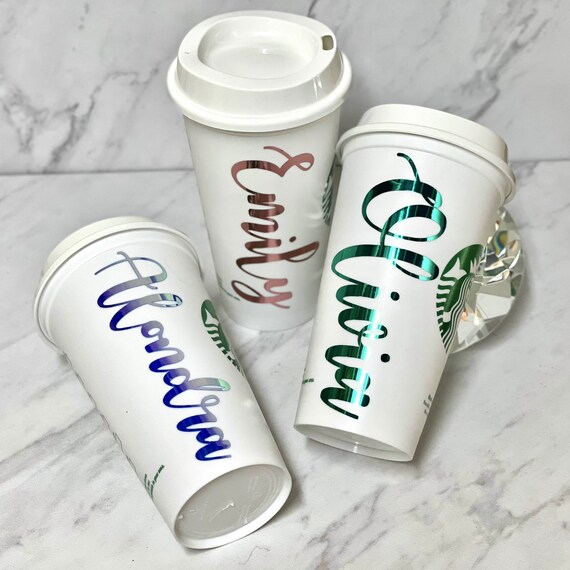 Personalized Starbucks Coffee Cup 