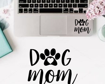 Dog Mom decal, Car Decal, Decals, Yeti Decal, RTIC Decal, Monogram Decals, Dog Decals, Animal Decals, Laptop Decal,