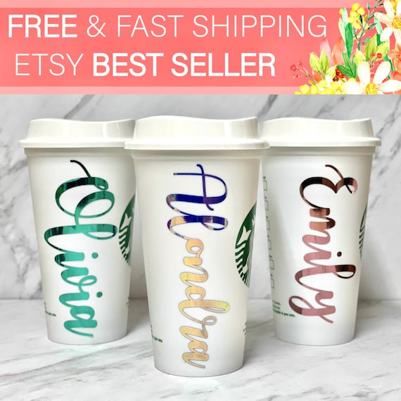Personalized 16oz Reusable Hot Coffee Cup Custom Plastic Hot Cup With Lid  Travel Cup With Name Christmas, Holiday Gift Idea 