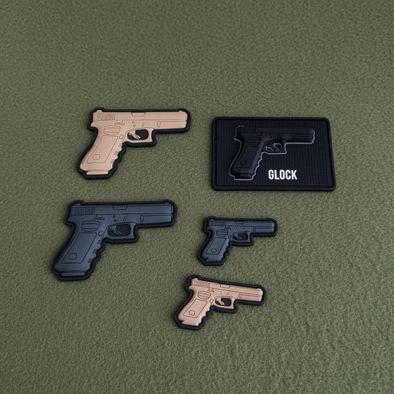 Glock Morale Patch - Gun Military Patch for Cap, Bag, Jacket