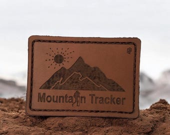 Mountain Patch: Leather Patches Tracker Summit, Nature Adventure