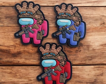 Wśród nas SUSSY Patch Game Patch Humor Patch Taktyczna wojskowa naszywka Zabawna naszywka