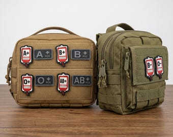 Parches médicos Parches de sangre Parche de tipo de sangre Parche de moral A positivo B pos AB pos O pos Parches de PVC