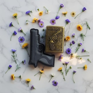 Tactical Patch 3D Pistol Gun Patches Law Enforcenement Police Military Gear