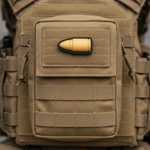 Bullet 3D Pvc Patch