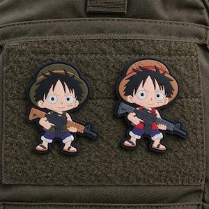 Anime Military Patch Militia 1 Peace Patch 3D Pvc Patches