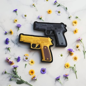 Patch para pistola, patch para pistola, patch para pistola Sig Sauer P226 P365, patches de moral para pistola