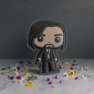 Naszywka John Wick Baga Yaga Naszywka Morale Taktyczna Wojskowa Kultowa Hitmanowa Kreskówka