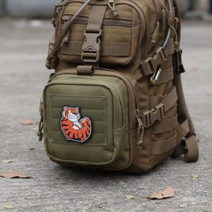タイガーパッチ、エアソフトパッチ、アニメーションパッチ、動物パッチ、ブレイブタイガーチームPVCワイルドライフ