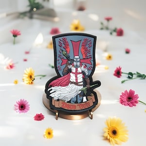 Modern Knight Templar Army Crusader Morale Patch Bazooka Operator