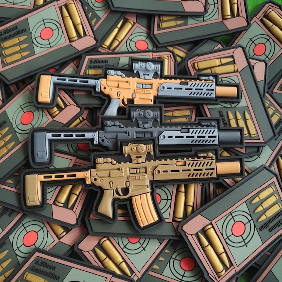 MCX Rattler Rifle Patch: Military Tactical 3D PVC Patch - Etsy
