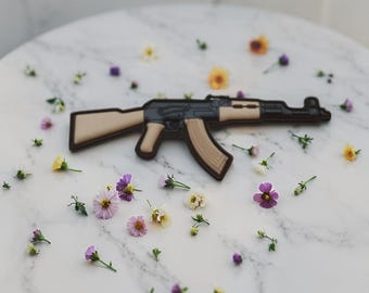 AK47 Russian Army Military Assault Rifle Morale Patch