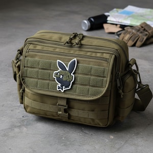 Bunny Rabbit Tactical Military Morale Patch - Airsoft Gear Badge Cadeau voor Militaire Liefhebbers en Zakenmannen