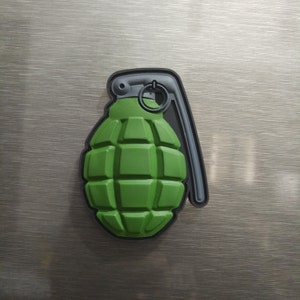 Military Fridge ,Pineapple Grenade Fridge refrigerator, Magnet Military home art