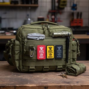 Naszywki EDC Akcesoria taktyczne Sprzęt podróżny do torby Plecak Kurtka