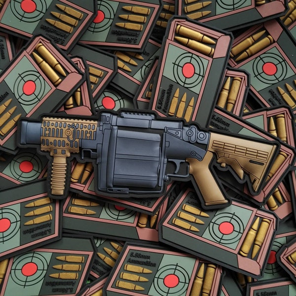 MGL grenade launcher Morale PVC Patch