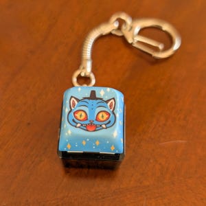 Cute Creature Keycap Clickers - fidget keychain, keyboard caps derpy