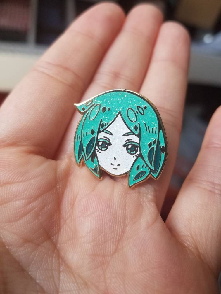 Phosphophyllite Phos Glitter Hard Enamel Pin - Houseki no Kuni / Land…