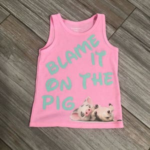 Moana, pua inspired shirt