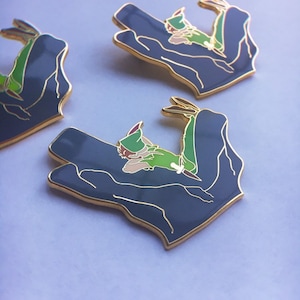Never Grow-Up Hard emanel pin from Neverland LE 50
