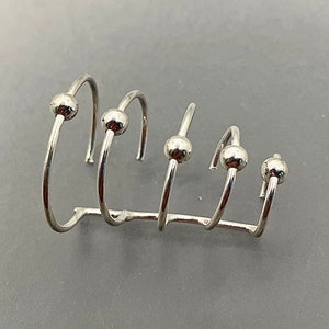 5 band pierced illusion ear cuff